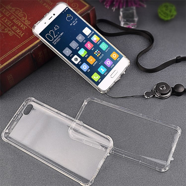 BOW Drop-Proof Clear Soft TPU Shell Cover Case for Xiaomi Mi 5-13