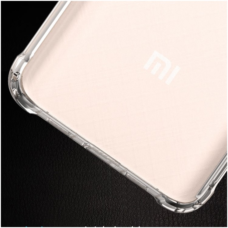 BOW Drop-Proof Clear Soft TPU Shell Cover Case for Xiaomi Mi 5-5