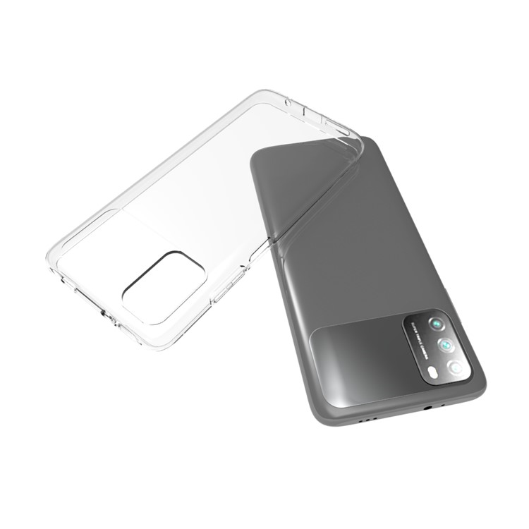 10Pcs/Pack Protective Case Watermark Resistant Flexible TPU Cover for Xiaomi Poco M3-7