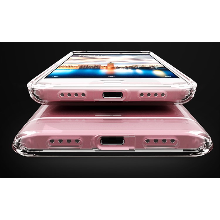 BOW Drop-Proof Clear Soft TPU Back Phone Shell for Xiaomi Mi 5s - Transparent-7