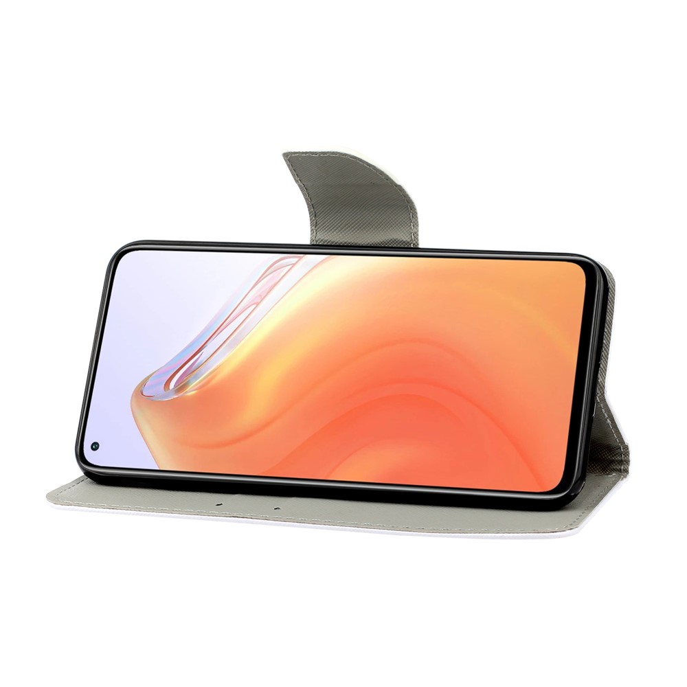 PU Leather Wallet Stand Phone Case for Xiaomi Mi 10T Pro 5G / Mi 10T 5G / Redmi K30S - Chrysanthemum-5