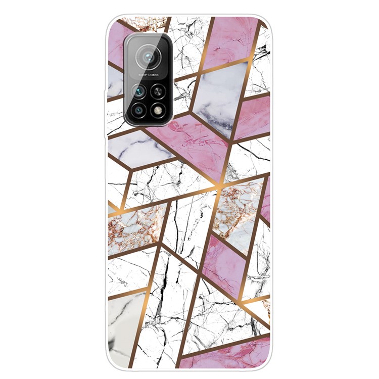 TPU Marble Pattern Printing Protector Cover for Xiaomi Mi 10T 5G / Mi 10T Pro 5G / Redmi K30S - Style A-1