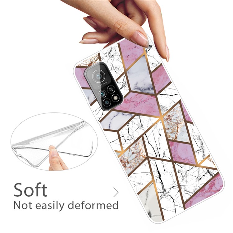 TPU Marble Pattern Printing Protector Cover for Xiaomi Mi 10T 5G / Mi 10T Pro 5G / Redmi K30S - Style A-2