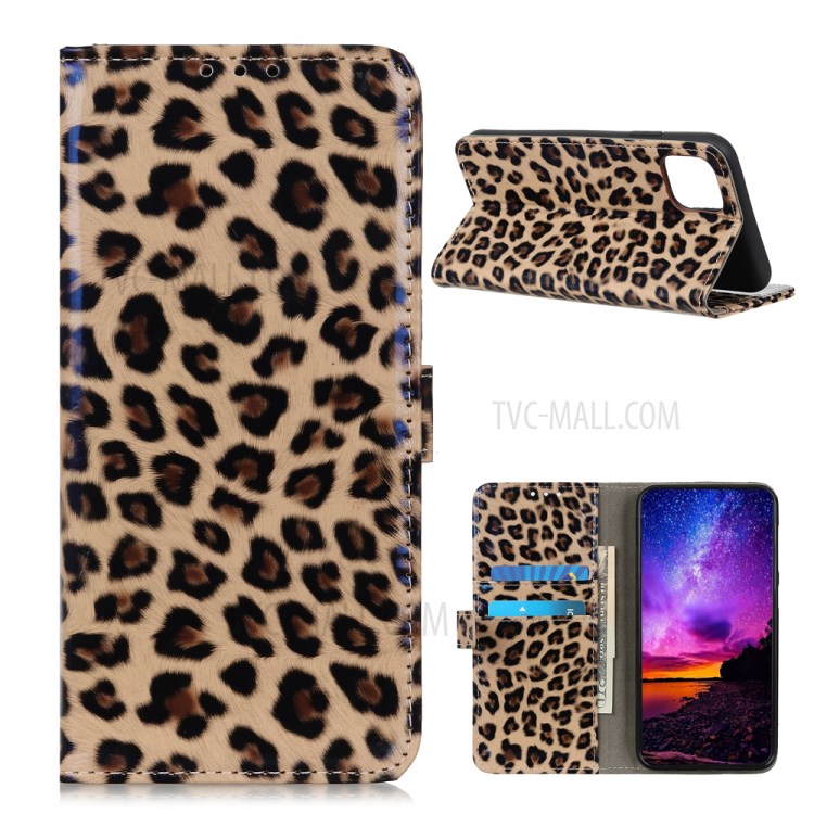 Leopard Skin Leather Protector Wallet Design Mobile Phone Cover for Xiaomi Mi 11-1