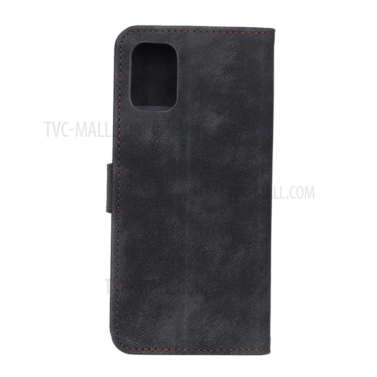 For Xiaomi Mi 11 Magnetic Closure PU Leather Wallet Stand Cover Case - Black-3