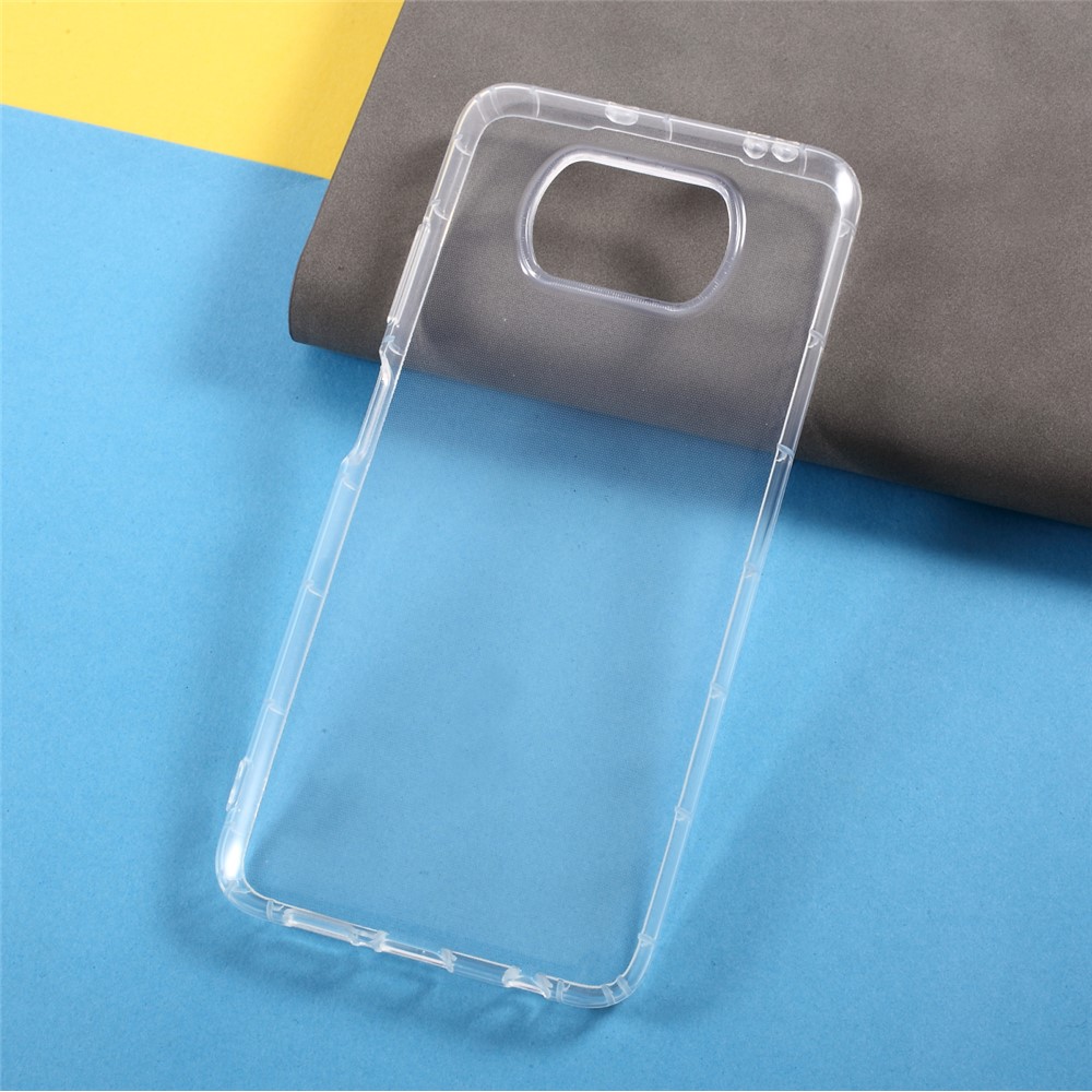 Clear TPU Phone Cover for Xiaomi Poco X3 Shock Absorption Case-2