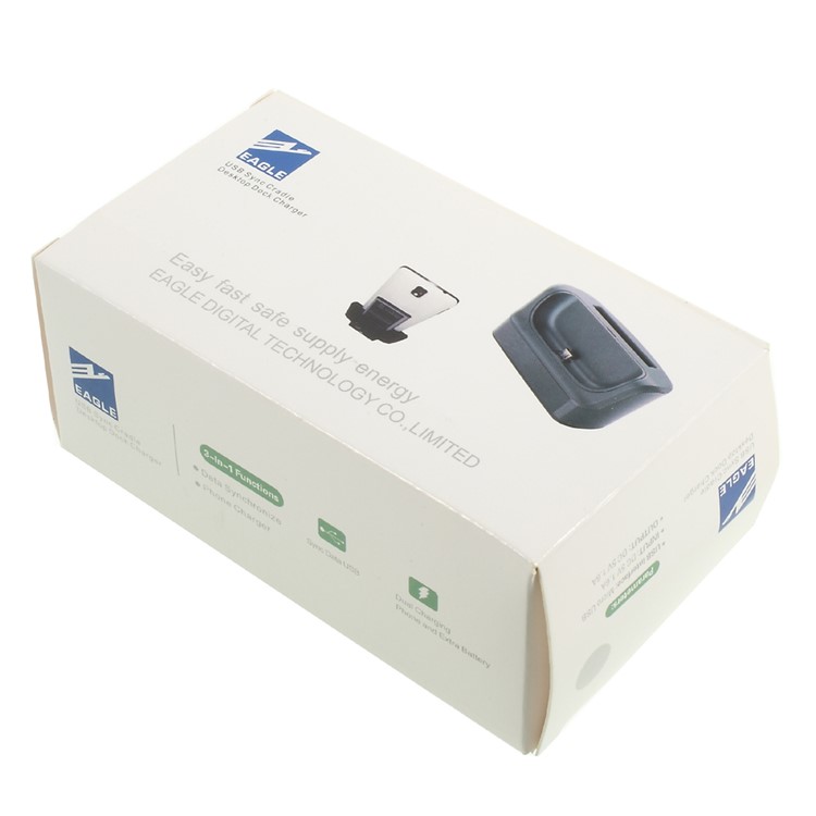 Desktop OTG Data Sync Charging Dock Cradle for Samsung Galaxy S8 Plus G955 - Grey-10