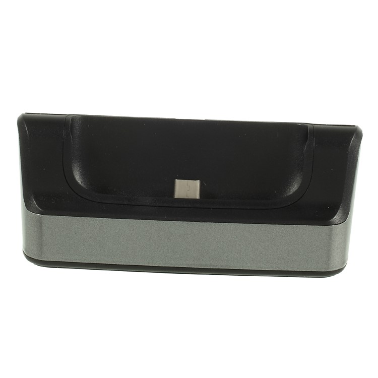 Desktop OTG Data Sync Charging Dock Cradle for Samsung Galaxy S8 Plus G955 - Grey-3