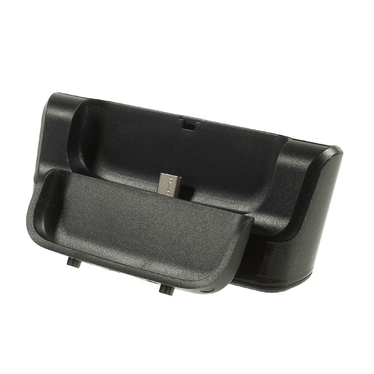Desktop Data Sync OTG Dock Cradle Charger for Samsung Galaxy S8 Plus G955 - Black-4