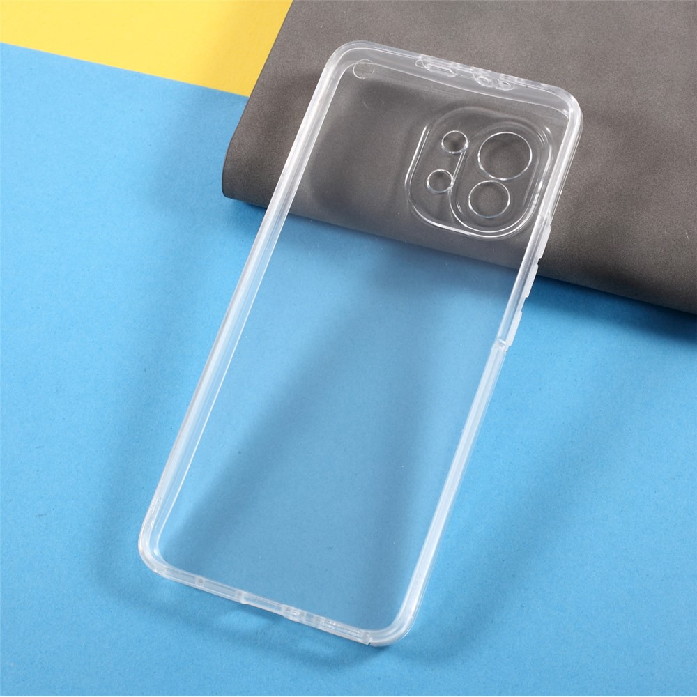 Hybrid PET + TPU + Acrylic Clear Full Coverage Protective Shell for Xiaomi Mi 11-5