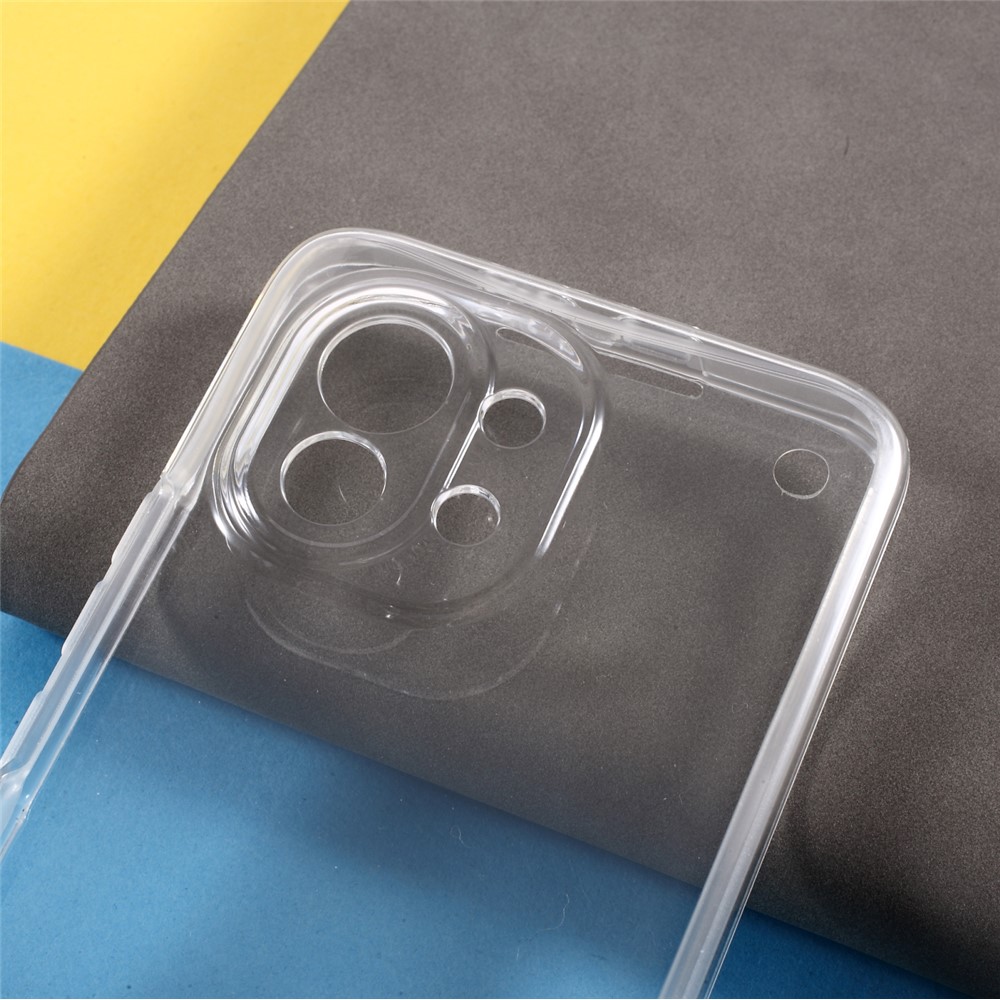 Hybrid PET + TPU + Acrylic Clear Full Coverage Protective Shell for Xiaomi Mi 11-7