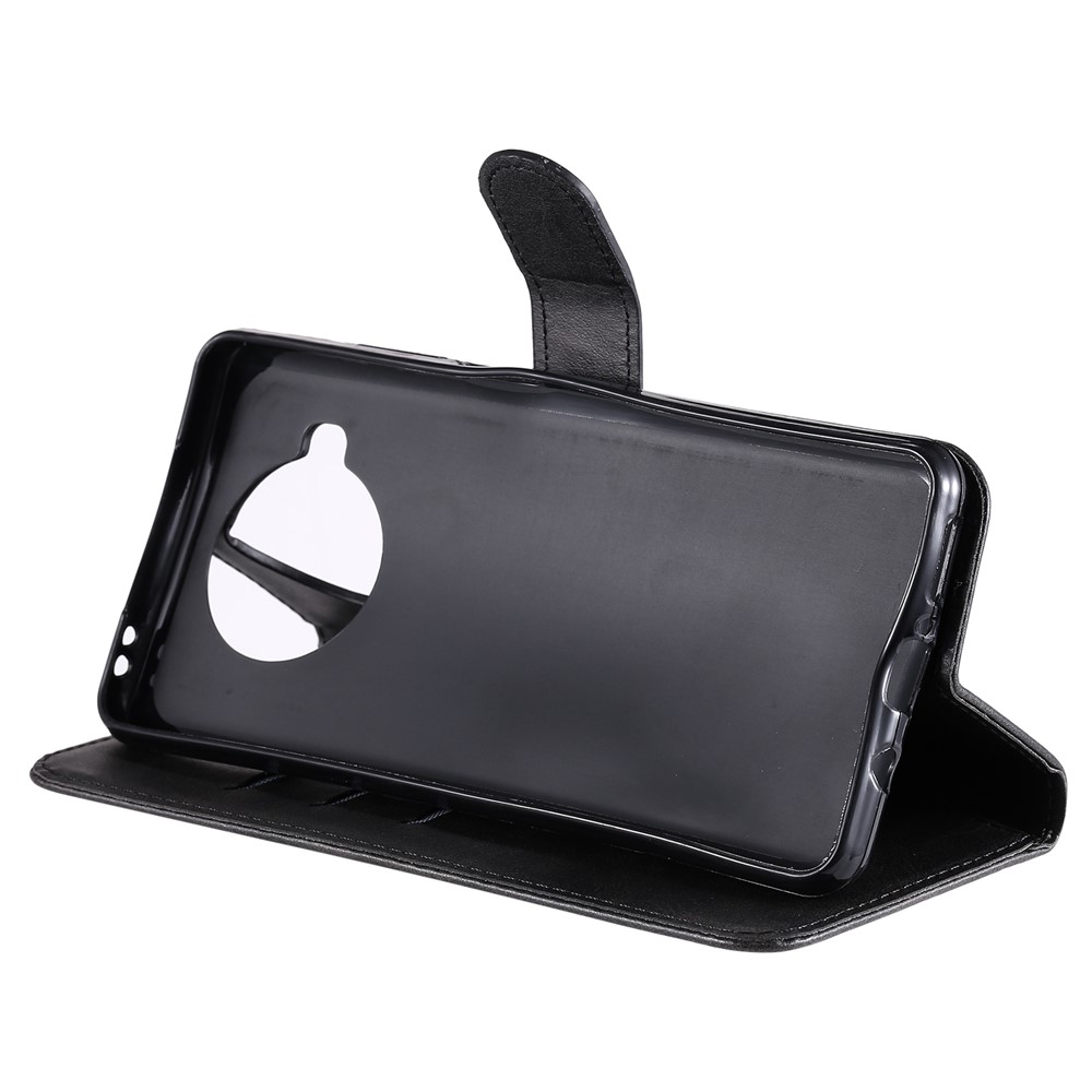 Zipper Pocket Wallet Cover Leather Stand Case for Xiaomi Mi 10T Lite 5G/10i 5G/Redmi Note 9 Pro 5G - Black-8