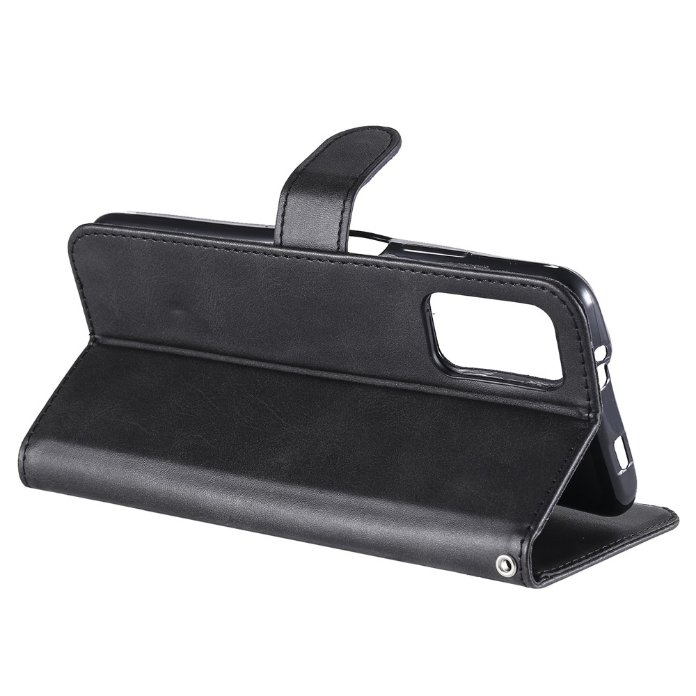 Zipper Pocket Leather Wallet Stand Case for Xiaomi Poco M3 / Redmi Note 9 4G (Qualcomm Snapdragon 662) / Redmi 9T / Redmi 9 Power - Black-7