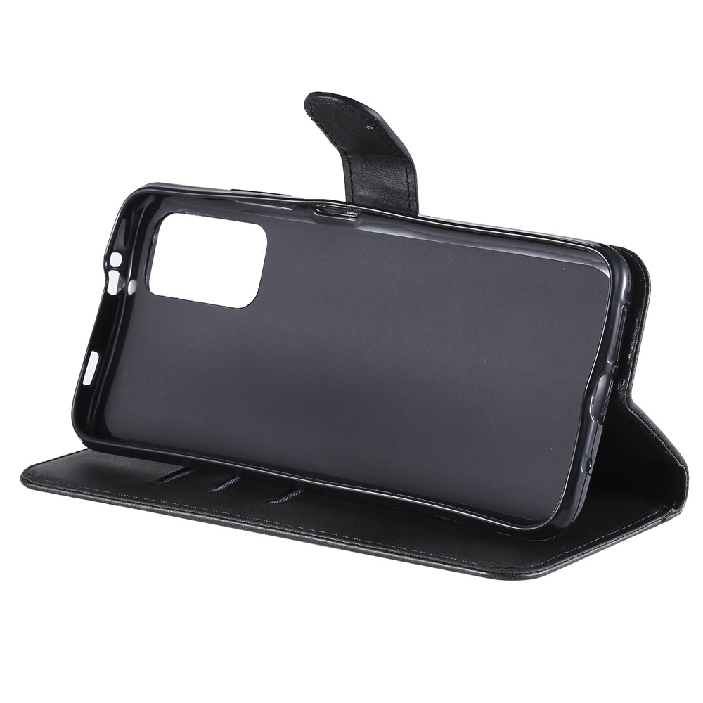 Zipper Pocket Leather Wallet Stand Case for Xiaomi Poco M3 / Redmi Note 9 4G (Qualcomm Snapdragon 662) / Redmi 9T / Redmi 9 Power - Black-8