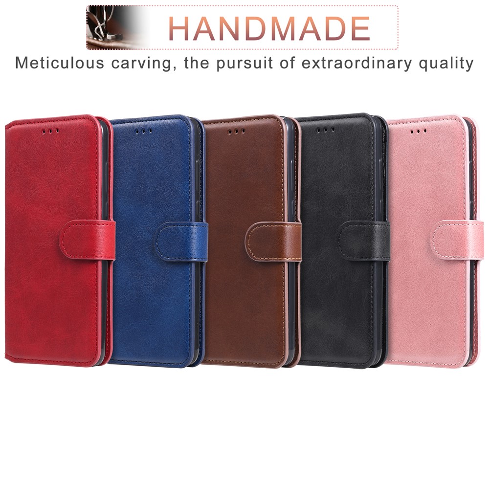 Classic Wallet Stand Flip Leather Phone Case for Xiaomi Poco M3 / Redmi Note 9 4G (Qualcomm Snapdragon 662) / Redmi 9T / Redmi 9 Power - Black-11
