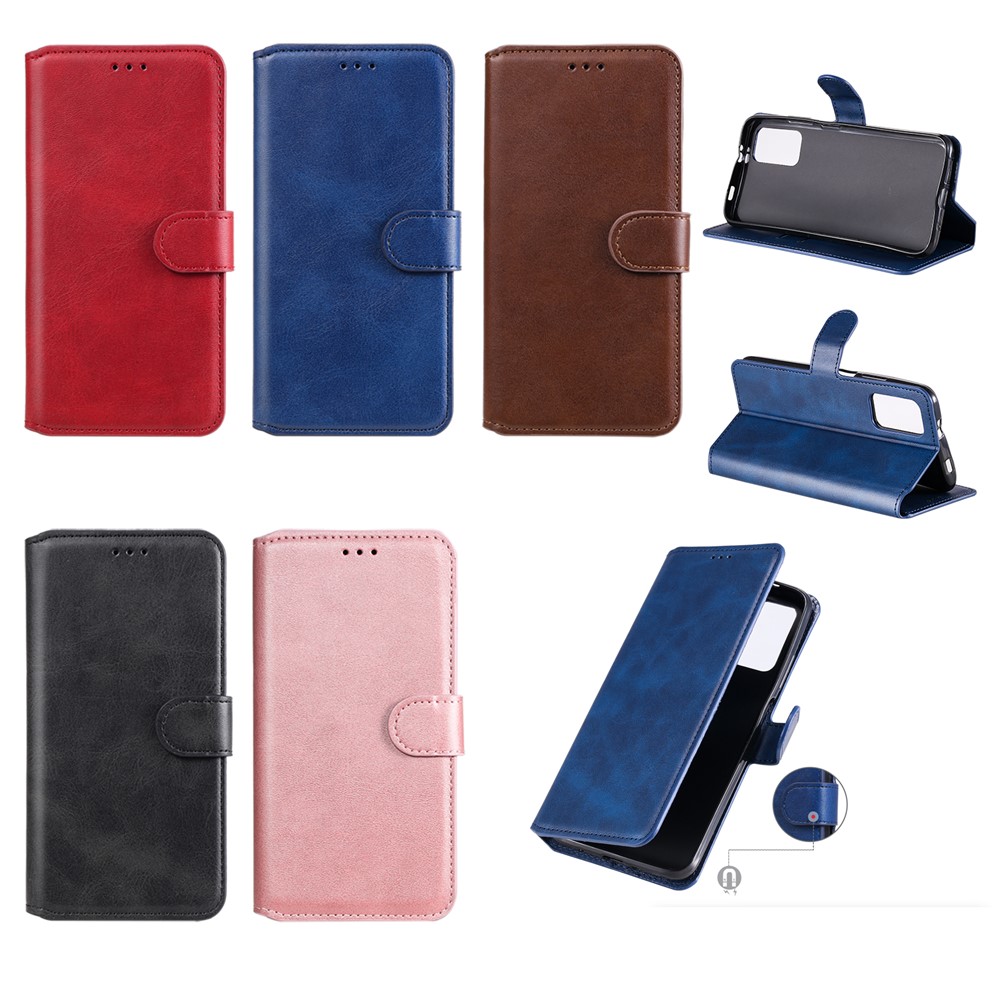 Classic Wallet Stand Flip Leather Phone Case for Xiaomi Poco M3 / Redmi Note 9 4G (Qualcomm Snapdragon 662) / Redmi 9T / Redmi 9 Power - Black-12