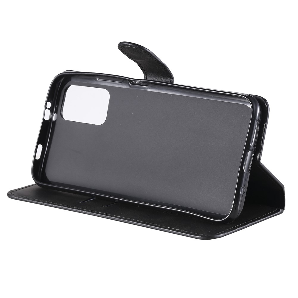 Classic Wallet Stand Flip Leather Phone Case for Xiaomi Poco M3 / Redmi Note 9 4G (Qualcomm Snapdragon 662) / Redmi 9T / Redmi 9 Power - Black-6