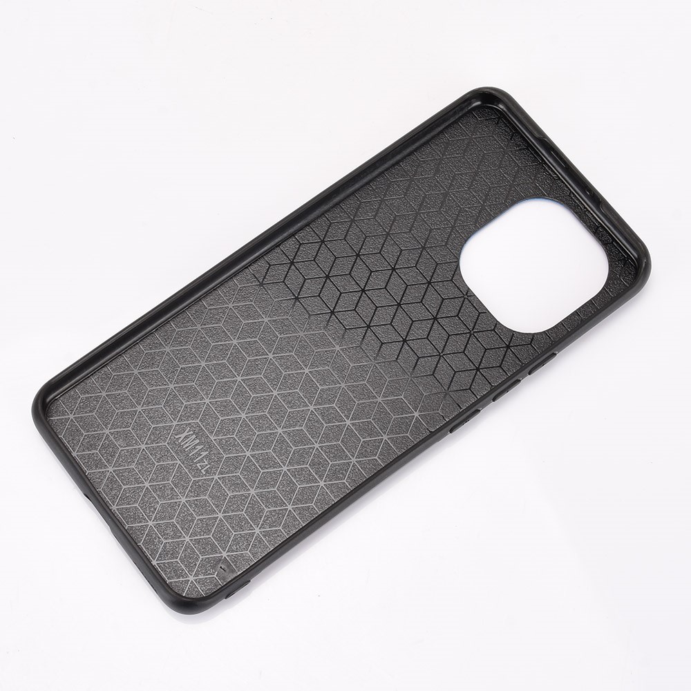 PU Leather Coated PC + TPU Mobile Phone Case for Xiaomi Mi 11 Protective Shell - Black-6