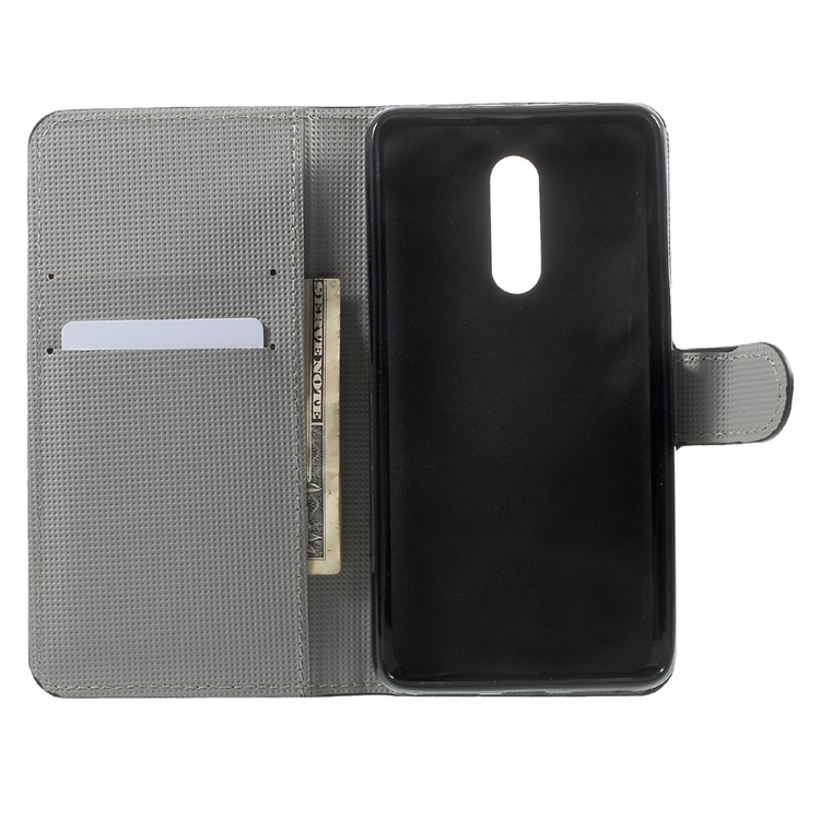 Patterned Wallet Leather Stand Protector Case for Xiaomi Redmi Note 4X - Do not Touch My Phone-5