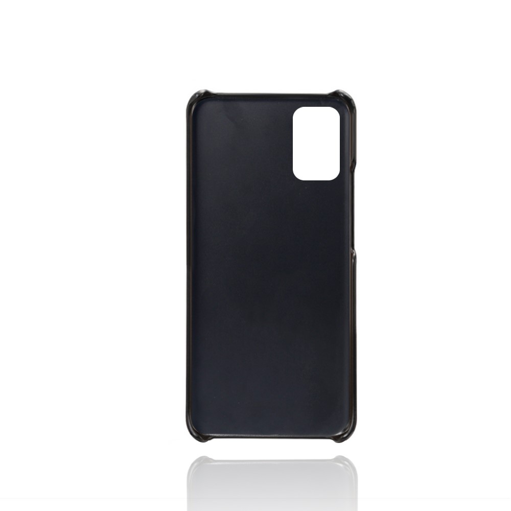 KSQ PC + PU Leather Coated Case with Dual-Card Slots for Xiaomi Redmi Note 9 4G (Qualcomm Snapdragon 662) / Xiaomi Poco M3 / Xiaomi Redmi 9 Power / Xiaomi Redmi 9T - Black-5