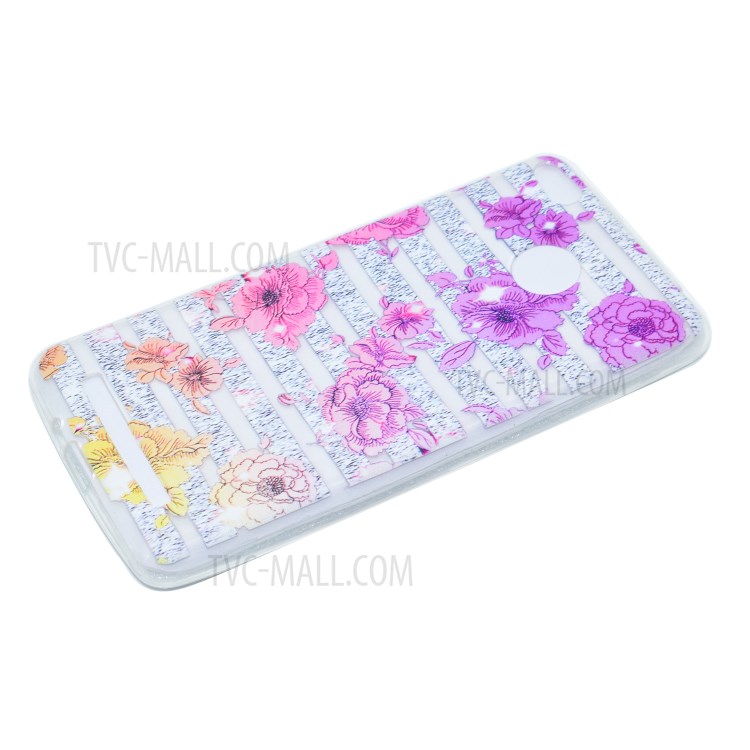 Pattern Printing TPU Case for Xiaomi Redmi 4X - Flowers Pattern-2