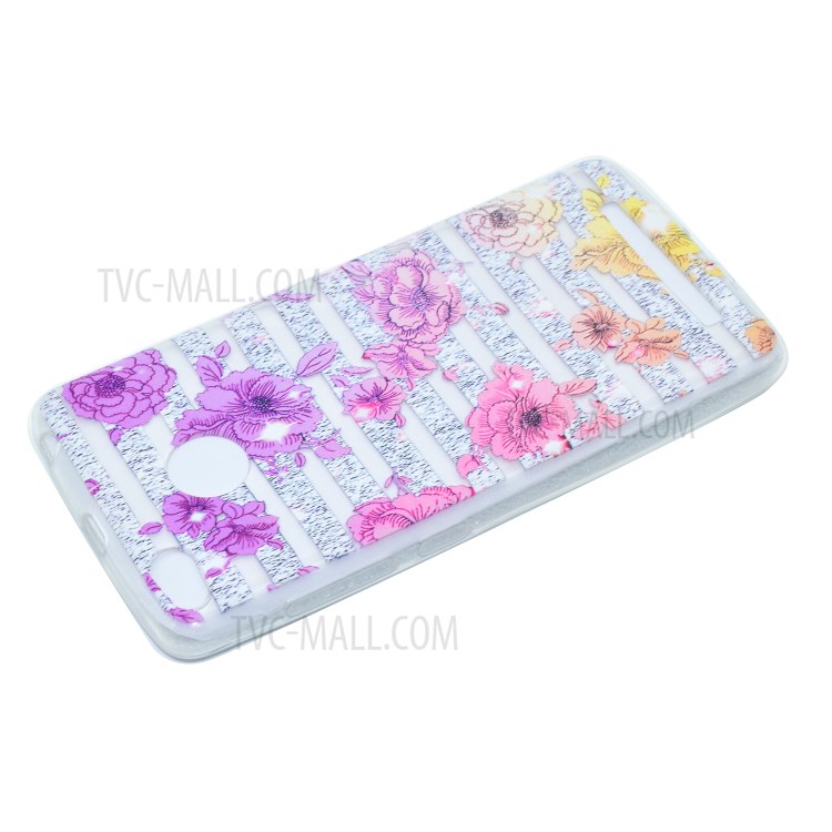 Pattern Printing TPU Case for Xiaomi Redmi 4X - Flowers Pattern-3