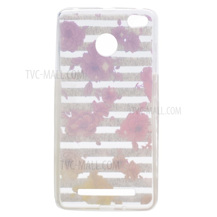 Pattern Printing TPU Case for Xiaomi Redmi 4X - Flowers Pattern-4