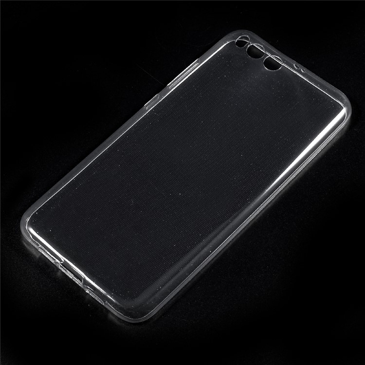 0.6mm Ultra Thin Flexible TPU Mobile Casing for Xiaomi Mi 6 - Transparent-1