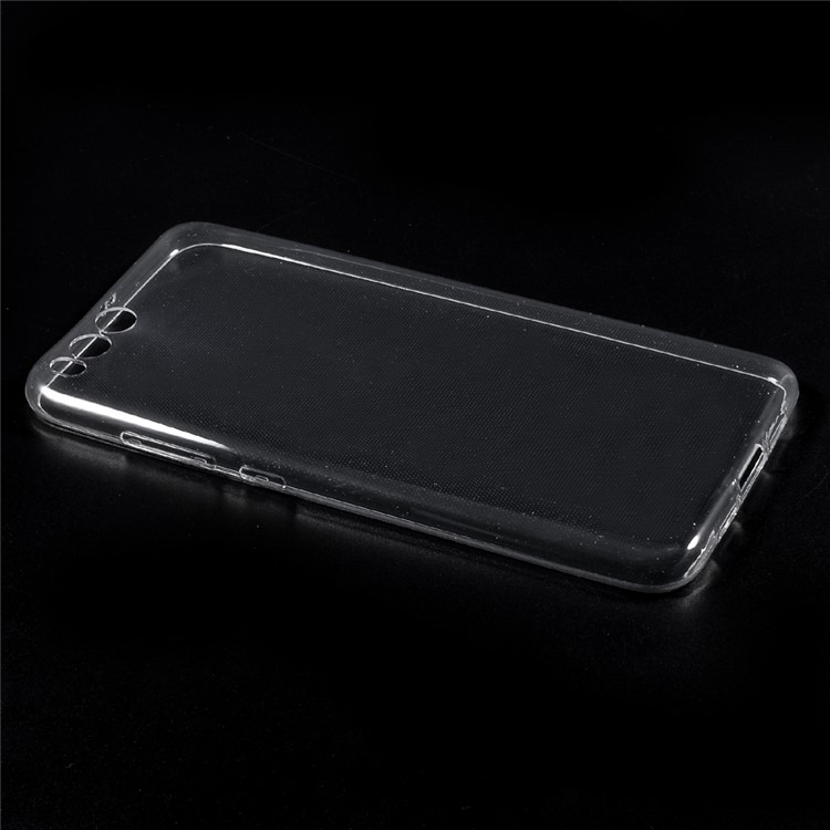 0.6mm Ultra Thin Flexible TPU Mobile Casing for Xiaomi Mi 6 - Transparent-2
