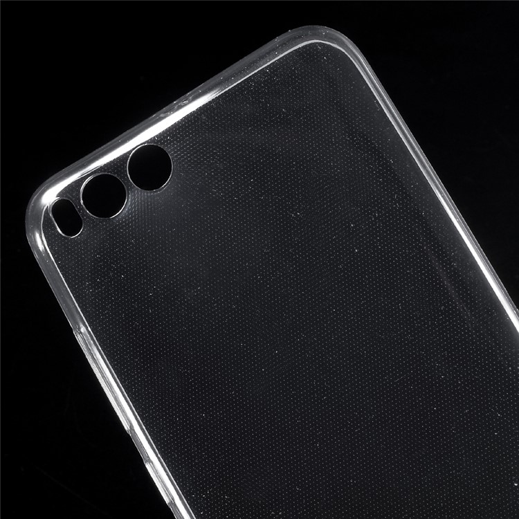 0.6mm Ultra Thin Flexible TPU Mobile Casing for Xiaomi Mi 6 - Transparent-3