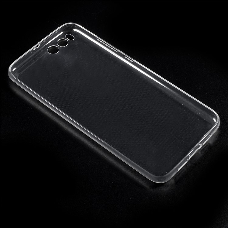 0.6mm Ultra Thin Flexible TPU Mobile Casing for Xiaomi Mi 6 - Transparent-5