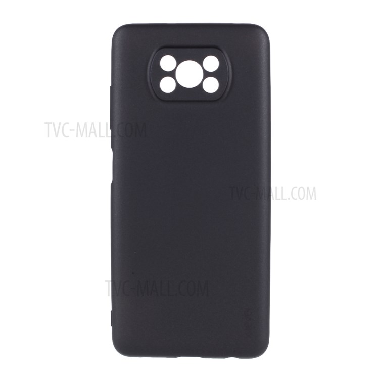 Quality Frosted TPU Phone Cover for Xiaomi Poco X3 NFC / Xiaomi Poco X3 - Black-1