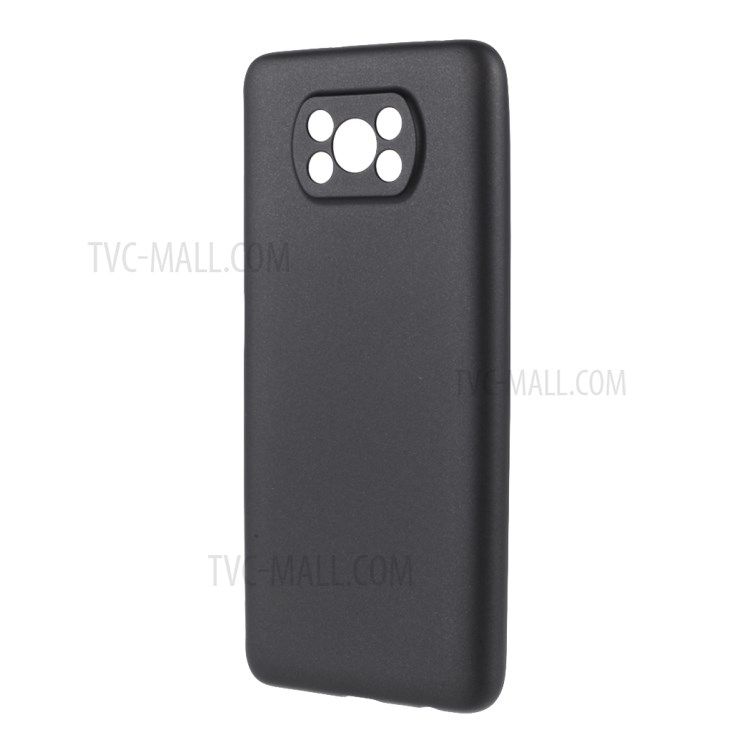 Quality Frosted TPU Phone Cover for Xiaomi Poco X3 NFC / Xiaomi Poco X3 - Black-2
