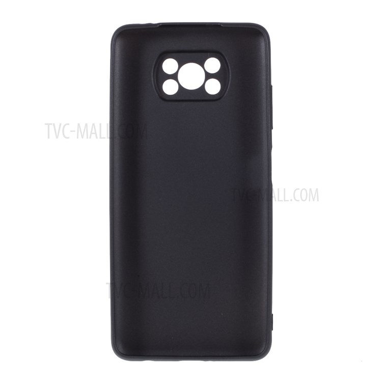 Quality Frosted TPU Phone Cover for Xiaomi Poco X3 NFC / Xiaomi Poco X3 - Black-4