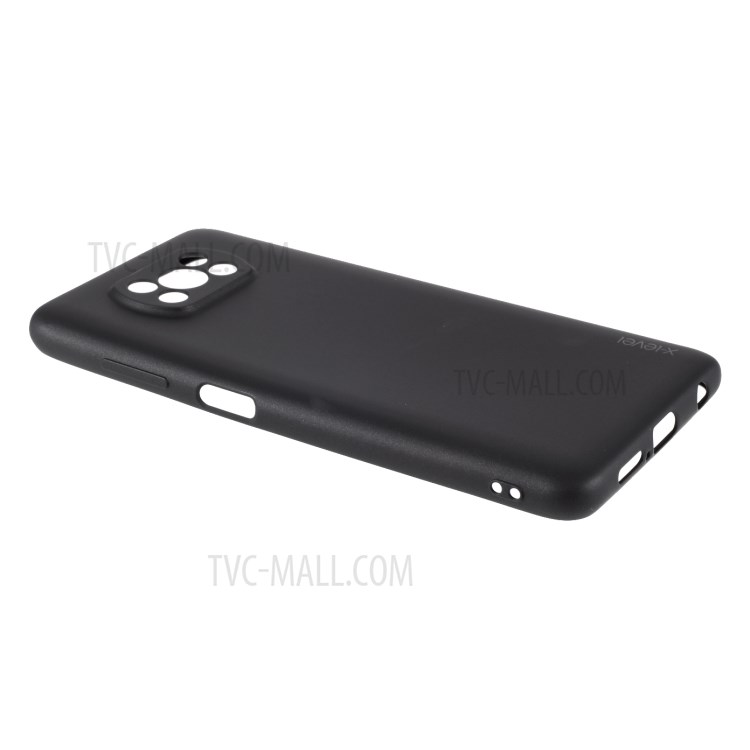 Quality Frosted TPU Phone Cover for Xiaomi Poco X3 NFC / Xiaomi Poco X3 - Black-5