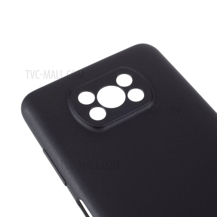 Quality Frosted TPU Phone Cover for Xiaomi Poco X3 NFC / Xiaomi Poco X3 - Black-8