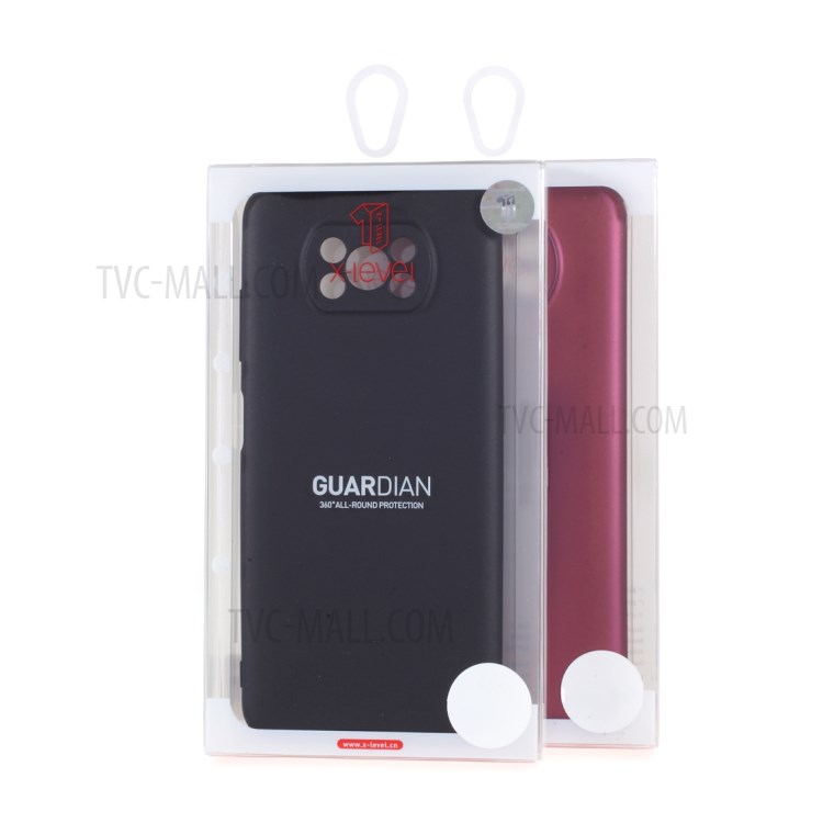 Quality Frosted TPU Phone Cover for Xiaomi Poco X3 NFC / Xiaomi Poco X3 - Black-9