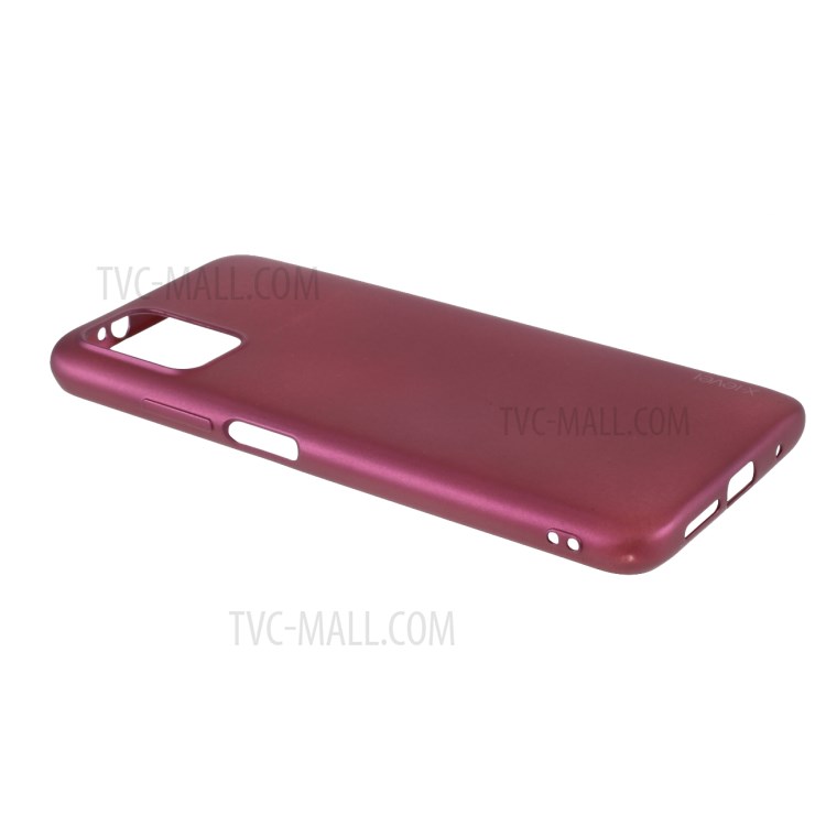 Quality Frosted TPU Phone Cover for Xiaomi Poco M3 - Wine Red-5