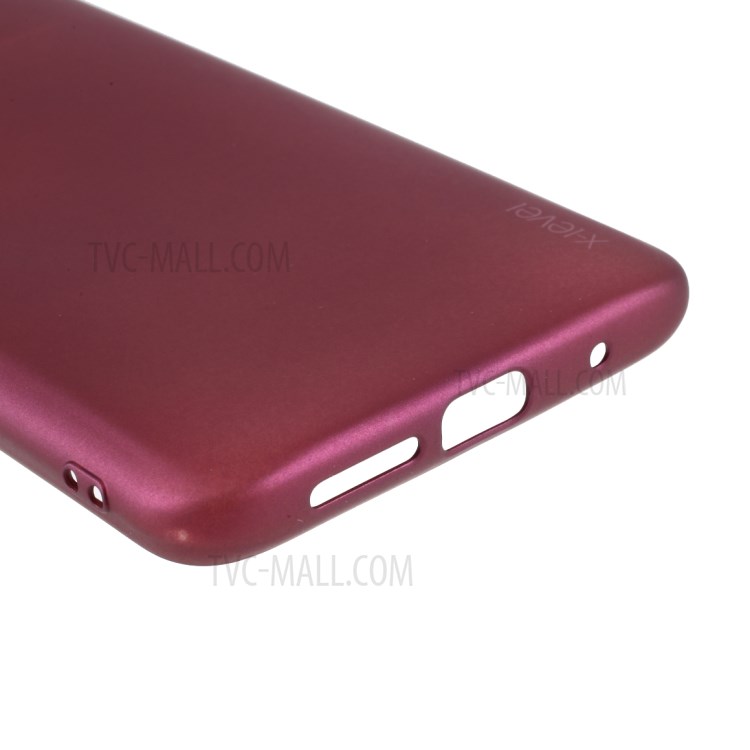 Quality Frosted TPU Phone Cover for Xiaomi Poco M3 - Wine Red-6