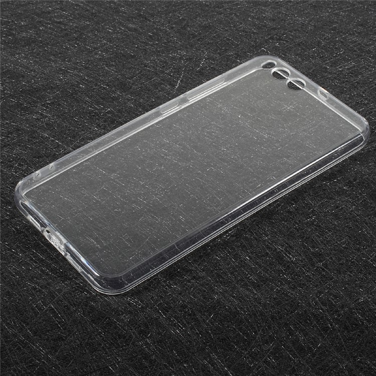Hybrid TPU + Acrylic Transparent Clear Back Cover Case for Xiaomi Mi 6-1