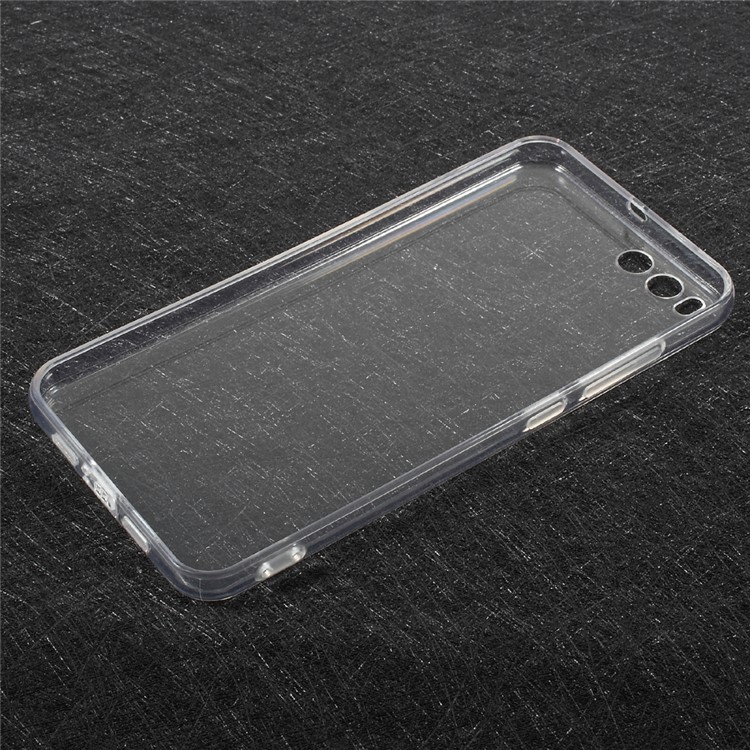 Hybrid TPU + Acrylic Transparent Clear Back Cover Case for Xiaomi Mi 6-2