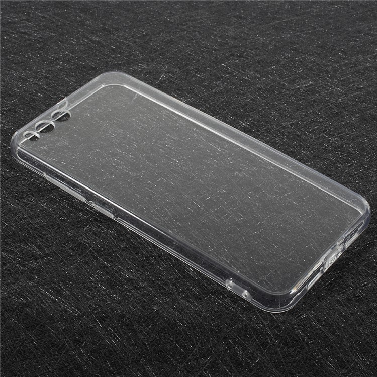Hybrid TPU + Acrylic Transparent Clear Back Cover Case for Xiaomi Mi 6-3