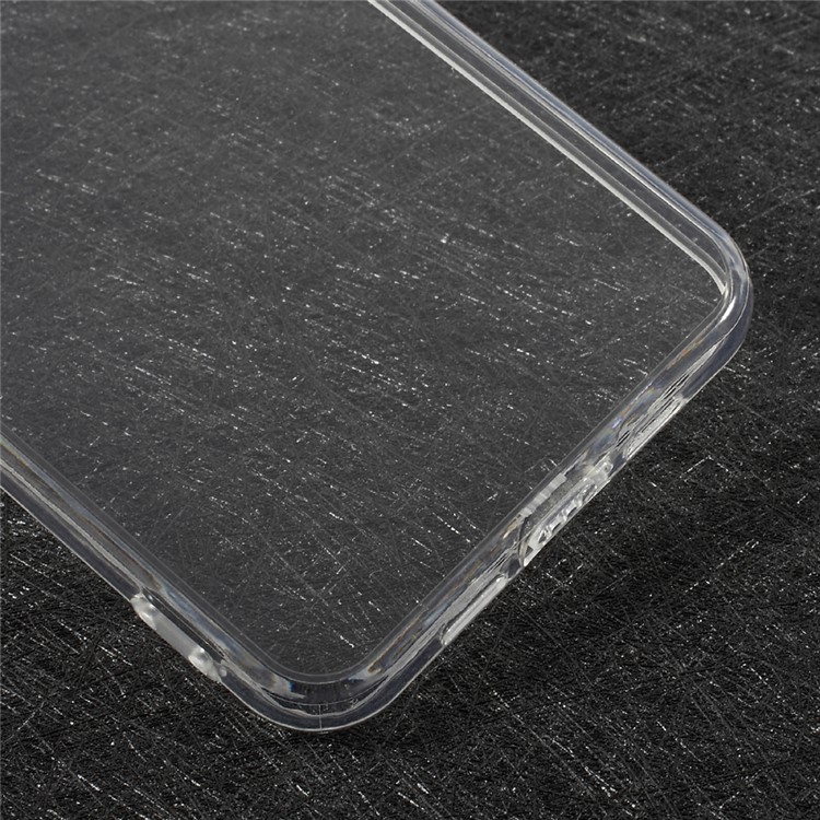 Hybrid TPU + Acrylic Transparent Clear Back Cover Case for Xiaomi Mi 6-5