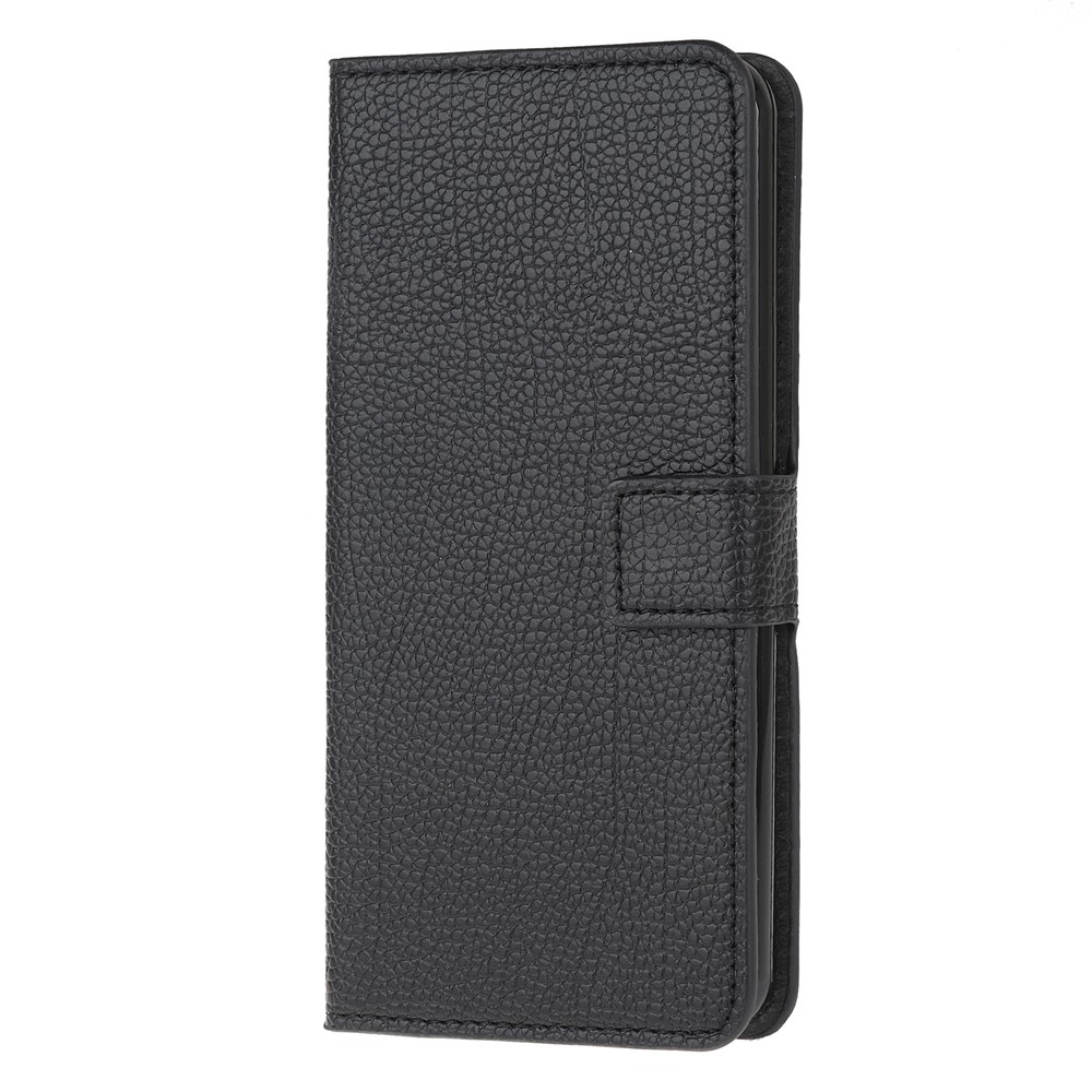 Litchi Texture Wallet Stand Leather Shell Cover for Xiaomi Redmi Note 10 4G / Note 10S-2