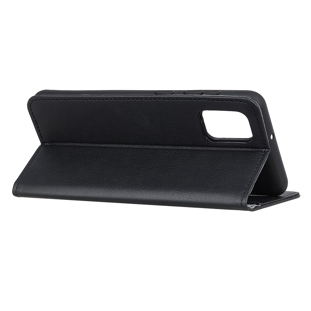 Stand Design PU Leather Full Protection Phone Cover Shell Case with Wallet for Xiaomi Redmi Note 10 4G/Note 10S - Black-3