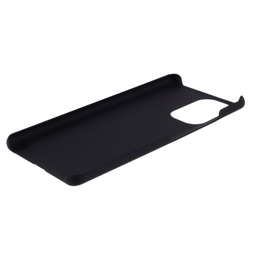 Tampa de Back Short Back Shard Back do PC de Emborrachada Para Xiaomi Redmi K40/Redmi K40 Pro/Poco F3/Mi 11i - Preto