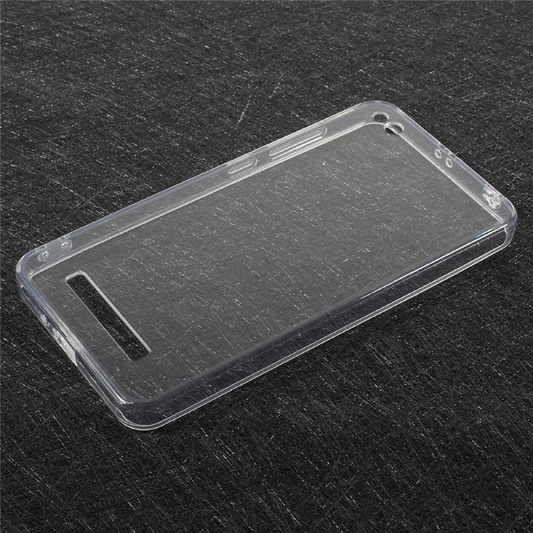 Hybrid Acrylic + TPU Mobile Phone Case Cover for Xiaomi Redmi 4a - Transparent-1