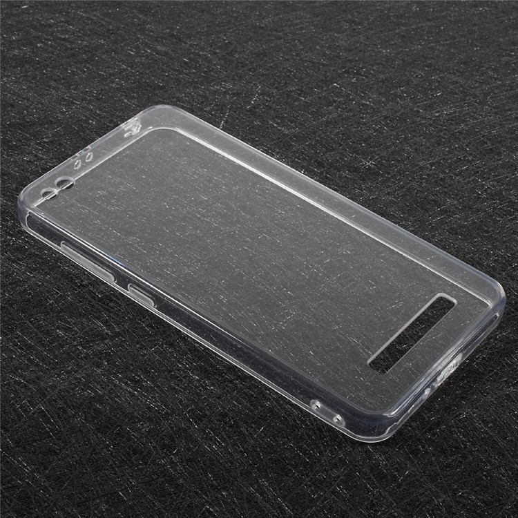 Hybrid Acrylic + TPU Mobile Phone Case Cover for Xiaomi Redmi 4a - Transparent-3