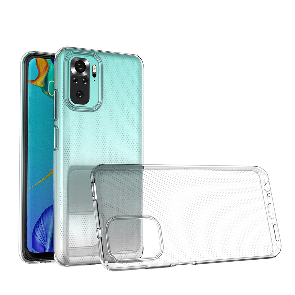Ultra Thin Crystal Clear TPU Phone Protective Case for Xiaomi Redmi Note 10 4G/Note 10S-2