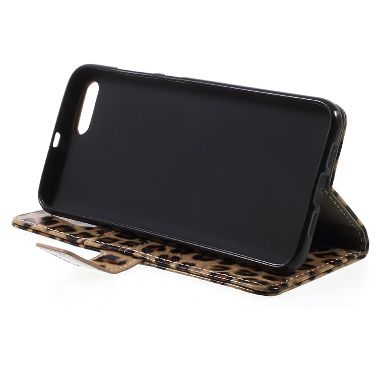 Leopard Pattern Leather Wallet Cover Case for Xiaomi Mi 6-3